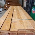 Ca. 42x Douglas Wisselsponning/halfhoutsrabat, 18x190mm, lengte 400cm